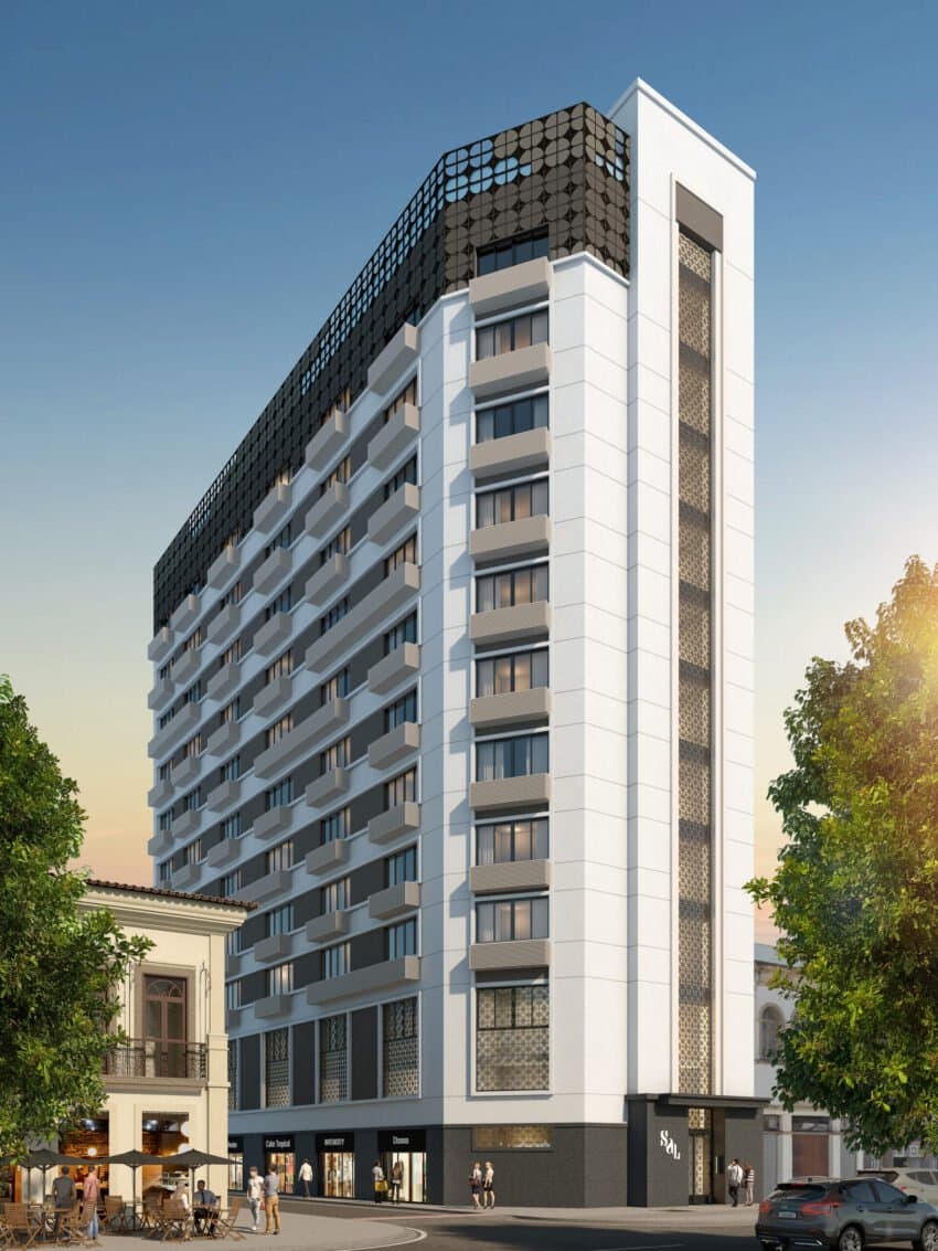Fachada do Sal Rio Residencial