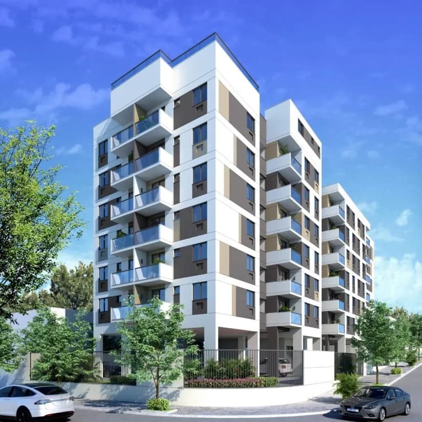 Fachada do Star Residencial