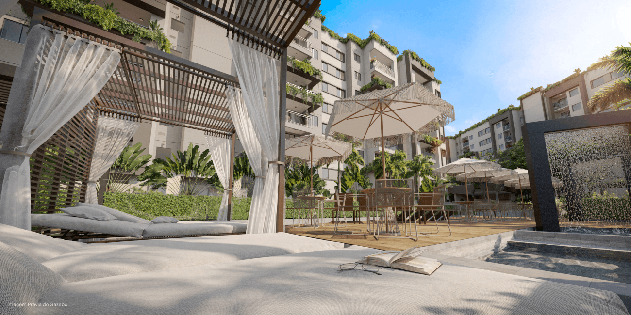Fachada do Living Wellness Grajaú