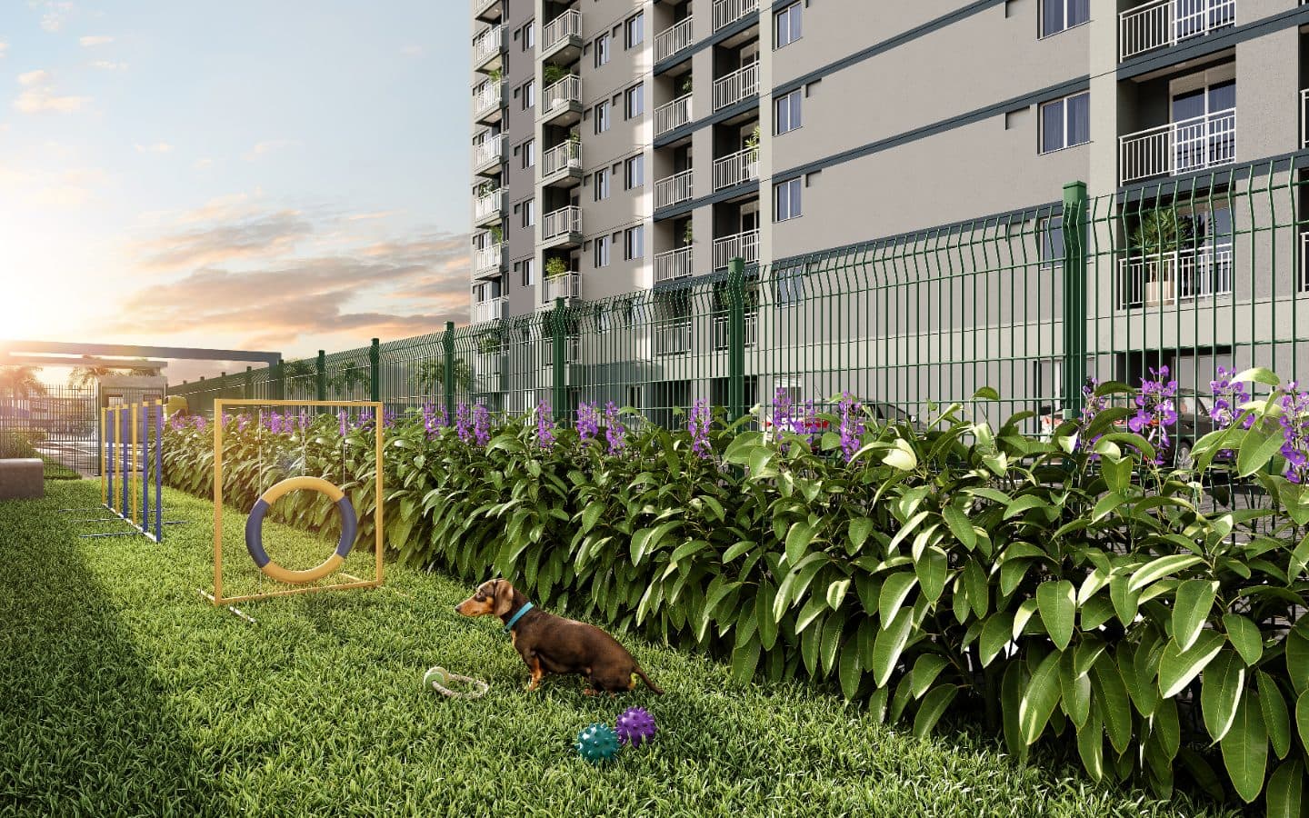 Fachada do Residencial Cartola II